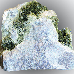 Minerales de la provincia de Alicante. Clinozoisita