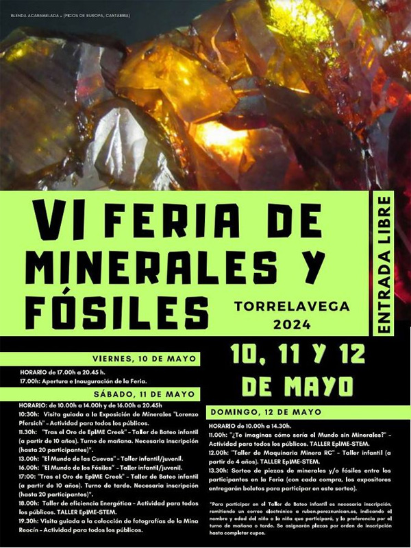 VI Feria de Minerales y Fósiles TORRELAVEGA