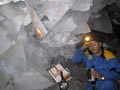 Geoda de Yeso en Mina Rica. Pulpi Almería