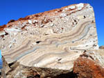 Grupo Mineralógico de Alicante. CANTERA DE FALSA AGATA EN LA SIERRA DE PARAPANDA  Illora-Granada 