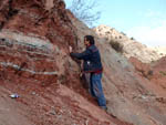 Grupo Mineralógico de Alicante. Barranco de los Ojos. Aspe. Alicante