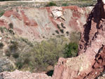 Grupo Mineralógico de Alicante.Antiguas explotaciones de Arcillas. Moralet. Alicante