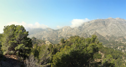 Grupo Mineralógico de Alicante. canteras de Porfido. Sierra de Oltra.Calpe. Alicante