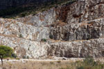 Grupo Mineralógico de Alicante. Explotación de Áridos. Siera de Segaria Ondara.  Alicante