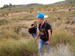 Grupo Mineralógico de Alicante.Minas del Carmen. La celia. Jumilla. Murcia.