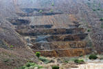 Grupo Mineralógico de Alicante. Corta Emilia. Distrito Minero de Cartagena la Unión