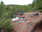 Grupo Mineralógico de Alicante. Los Molinillos. Minglanilla.  Cuenca