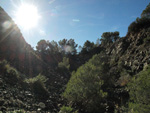 Grupo Mineralógico de Alicante. Explotación de Porfidos. Sierra de Oltra. Calpe. Alicante  