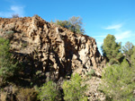 Grupo Mineralógico de Alicante. Explotación de Porfidos. Sierra de Oltra. Calpe. Alicante  