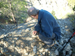 Grupo Mineralógico de Alicante. Explotación de Porfidos. Sierra de Oltra. Calpe. Alicante  