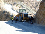 Grupo Mineralógico de Alicante.  Ópalo con Dendritas. Cantera de Ofitas de los Serranos y sierra de Albatera  Alicante  