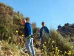 Grupo Mineralógico de Alicante. Barranco del Mulo. Ulea. Murcia  