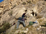 Grupo Mineralógico de Alicante. Barranco del Mulo. Ulea. Murcia  