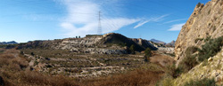 Grupo Mineralógico de Alicante. Barranco del Mulo. Ulea. Murcia  