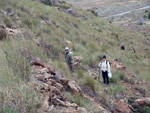 Grupo Mineralógico de Alicante. Mina Rómulo. Distrito Minero de Cartagena la Unión. Murcia   