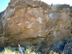 Grupo Mineralógico de Alicante. Antiguas explotaciones de yeso en el Verdegas. Alicante   