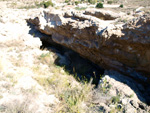 Grupo Mineralógico de Alicante. Antiguas explotaciones de yeso en el Verdegas. Alicante   