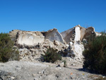 Grupo Mineralógico de Alicante.Antiguas explotaciones de yeso en el Verdegas. Alicante   