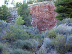 Grupo Mineralógico de Alicante. Explotación de Yeso. Cabezo de la Panadesa. Castalla. Alicante  