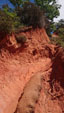 Grupo Mineralógico de Alicante. los Ocres de Roussillon. Rustrel, Región de Provenza. Francia   