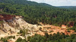 Grupo Mineralógico de Alicante. los Ocres de Roussillon. Rustrel, Región de Provenza. Francia   