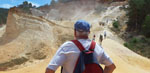 Grupo Mineralógico de Alicante. los Ocres de Roussillon. Rustrel, Región de Provenza. Francia   