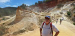 Grupo Mineralógico de Alicante. los Ocres de Roussillon. Rustrel, Región de Provenza. Francia   