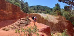 Grupo Mineralógico de Alicante. los Ocres de Roussillon. Rustrel, Región de Provenza. Francia   