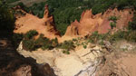 Grupo Mineralógico de Alicante. los Ocres de Roussillon. Rustrel, Región de Provenza. Francia   