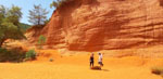 Grupo Mineralógico de Alicante. los Ocres de Roussillon. Rustrel, Región de Provenza. Francia   