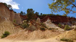 Grupo Mineralógico de Alicante. los Ocres de Roussillon. Rustrel, Región de Provenza. Francia   