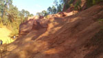 Grupo Mineralógico de Alicante. los Ocres de Roussillon. Rustrel, Región de Provenza. Francia  