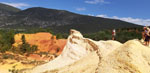 Grupo Mineralógico de Alicante. los Ocres de Roussillon. Rustrel, Región de Provenza. Francia  