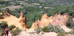 Grupo Mineralógico de Alicante. los Ocres de Roussillon. Rustrel, Región de Provenza. Francia   