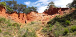 Grupo Mineralógico de Alicante. los Ocres de Roussillon. Rustrel, Región de Provenza. Francia   