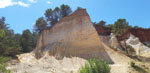 Grupo Mineralógico de Alicante. los Ocres de Roussillon. Rustrel, Región de Provenza. Francia   