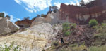 Grupo Mineralógico de Alicante. los Ocres de Roussillon. Rustrel, Región de Provenza. Francia   