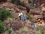 Grupo Mineralógico de Alicante. Mina Amorosa. Villahermosa del Rio. Castellón  