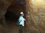 Grupo Mineralógico de Alicante. Mina Guerra Antigua. Villahermosa del Rio. Castellón  