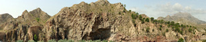 Grupo Mineralógico de Alicante. Paraje Piedra Negra. Jijona Alicante.  