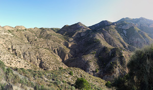 Grupo Mineralógico de Alicante. Explotación de Ofitas Los Serranos. Hondón de los Frailes. Alicante   