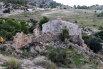 Grupo Mineralógico de Alicante. Explotación de ofitas en la Sierra de Oltra. Calpe.  Alicante   