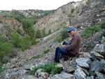 Grupo Mineralógico de Alicante. Explotación de ofitas en la Sierra de Oltra. Calpe.  Alicante  