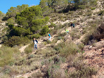 Grupo Mineralógico de Alicante.Sierra de Albatera. Hondón de los Frailes. Alicante   