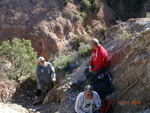 Grupo Mineralógico de Alicante.Sierra de Albatera. Hondón de los Frailes. Alicante   