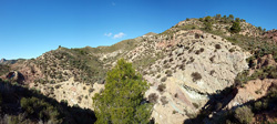 Grupo Mineralógico de Alicante. Barranco del Mulo. Sierra de Albatera. Hondón de los Frailes. Alicante  