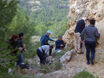 Grupo Mineralógico de Alicante. Antiguas explotaciones de yesos del Mesiniense en Benejuzar. Alicante  