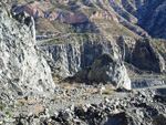 Grupo Mineralógico de Alicante.  Explotación de Ofitas Los Serranos. Hondón de los Frailes. Alicante  