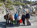 Grupo Mineralógico de Alicante. Explotación de Ofitas Los Serranos. Hondón de los Frailes. Alicante   