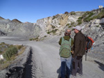 Grupo Mineralógico de Alicante. Explotación de Ofitas Los Serranos. Hondón de los Frailes. Alicante   